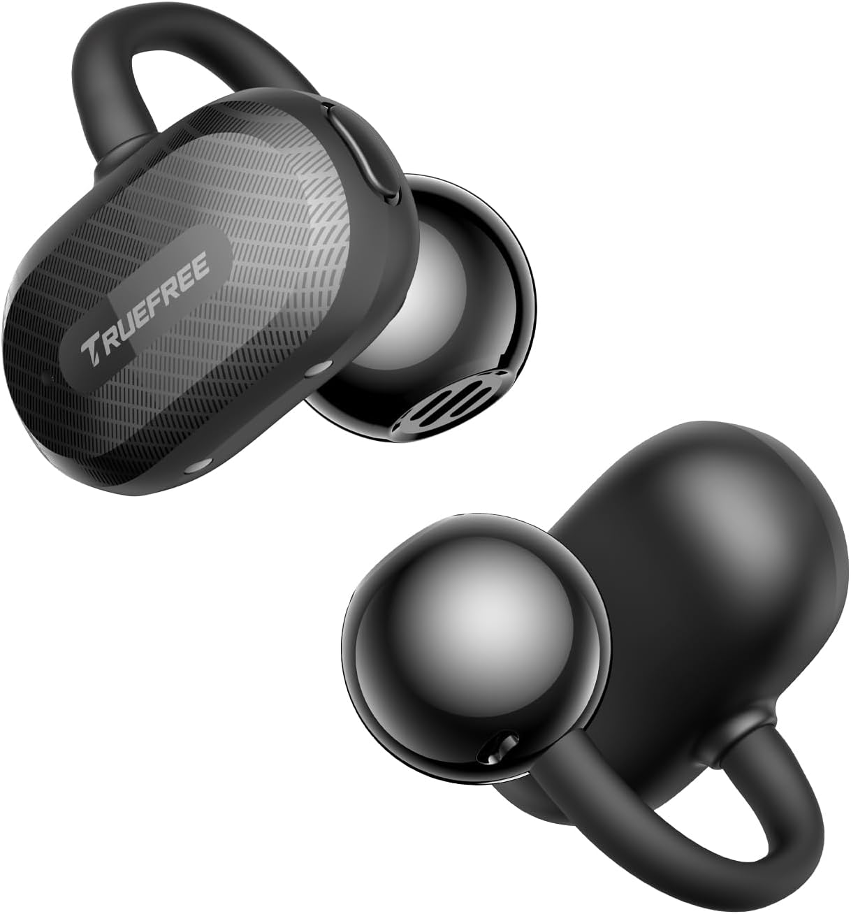 Detalle de truefree C10 open‑ear earbuds 28H playtime