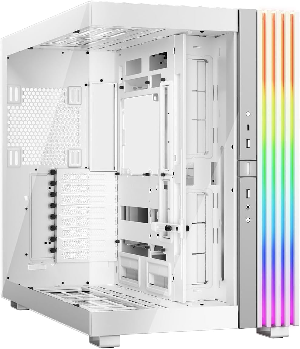 Detalle de be quiet! Light Base 900 DX LGT-BSE-900/DX/WH フルタワーPCケース 白・ピラーレス・ファンレス