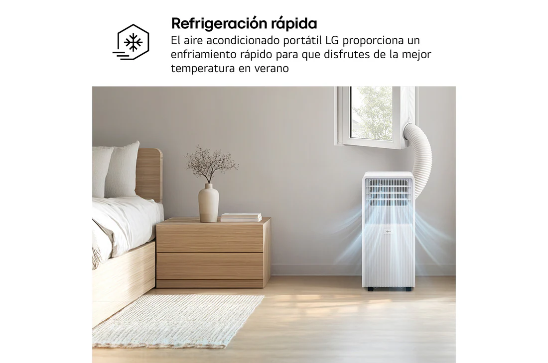 Thumbnail 4 de Aire acondicionado portátil LG TF09TAS: libertad de temperatura en casa