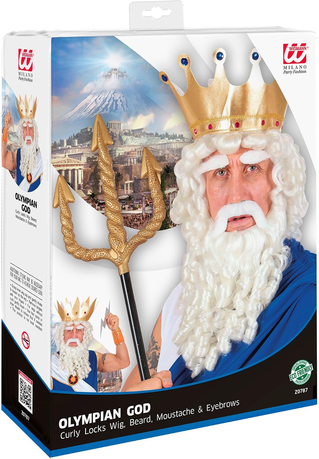 Thumbnail 1 de Générique Pe105 Perruque Zeus Taille Unique