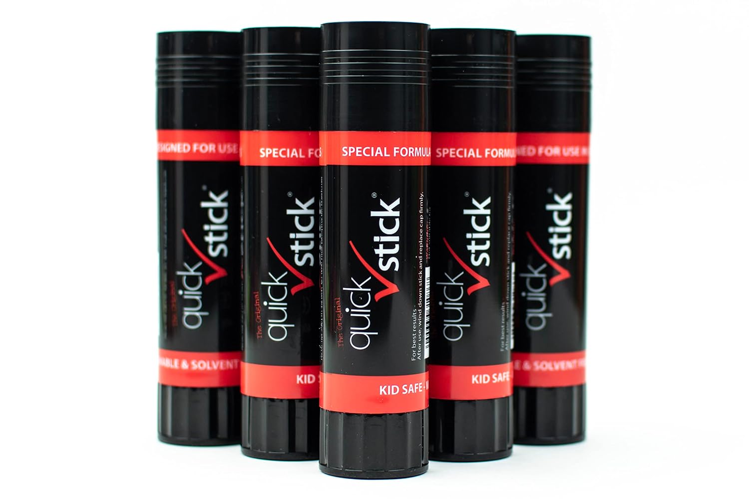 Detalle 2 de Quick stick Original Glue stick 40g – 5 Pack: Reliable, kid-friendly craft glue