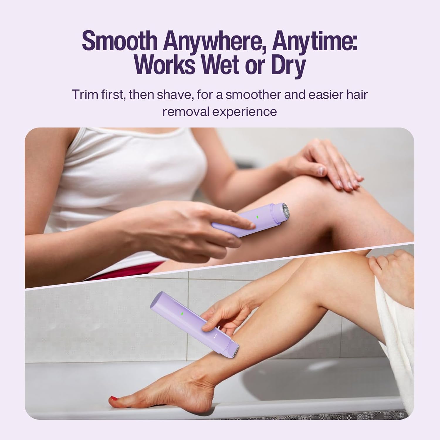 Thumbnail 3 de Bikini Trimmer Women 2-in-1 Electric Lady Shaver (Wet & Dry) – 2026 Model