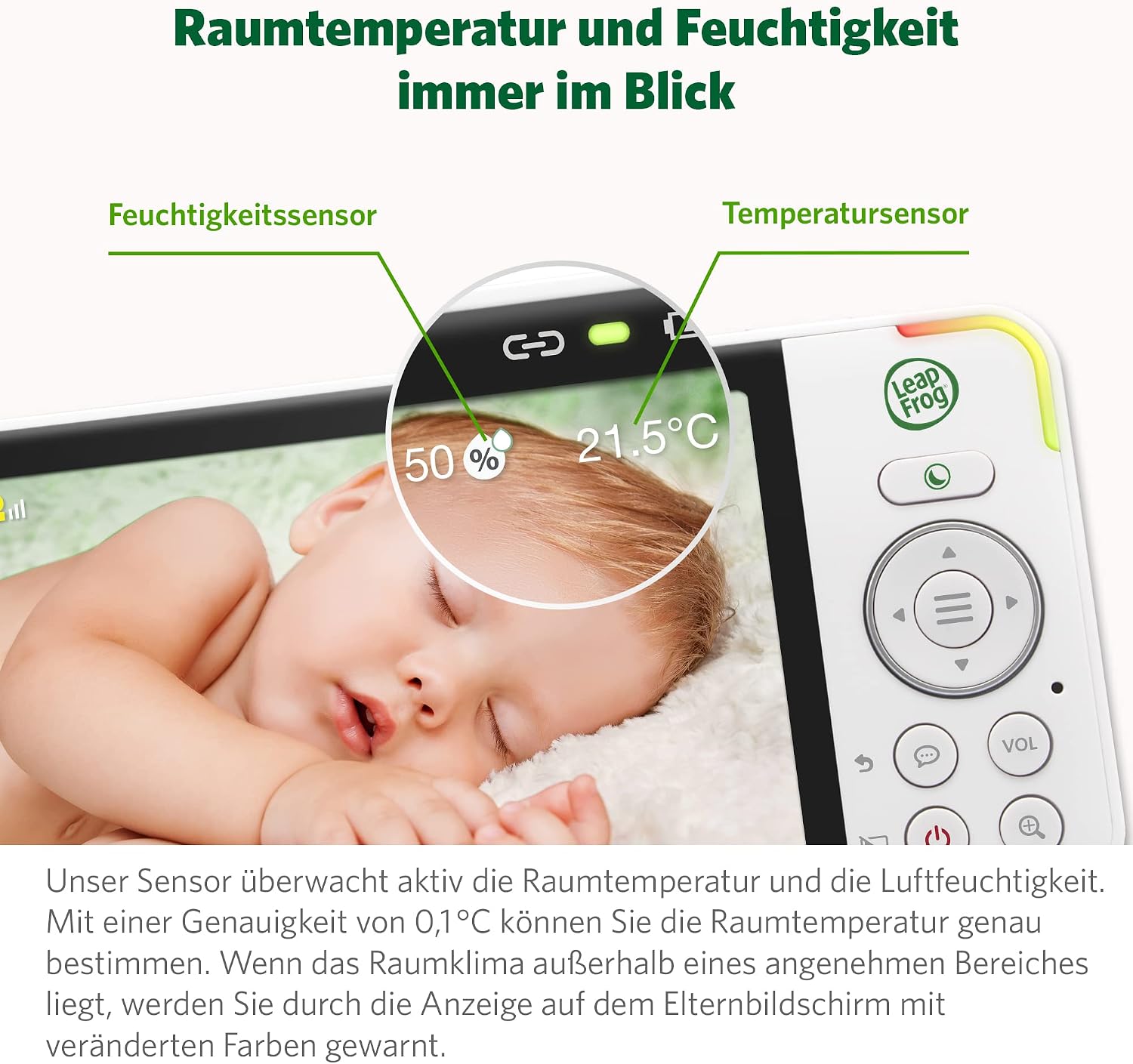 Thumbnail 4 de LeapFrog LF925HD Babyphone