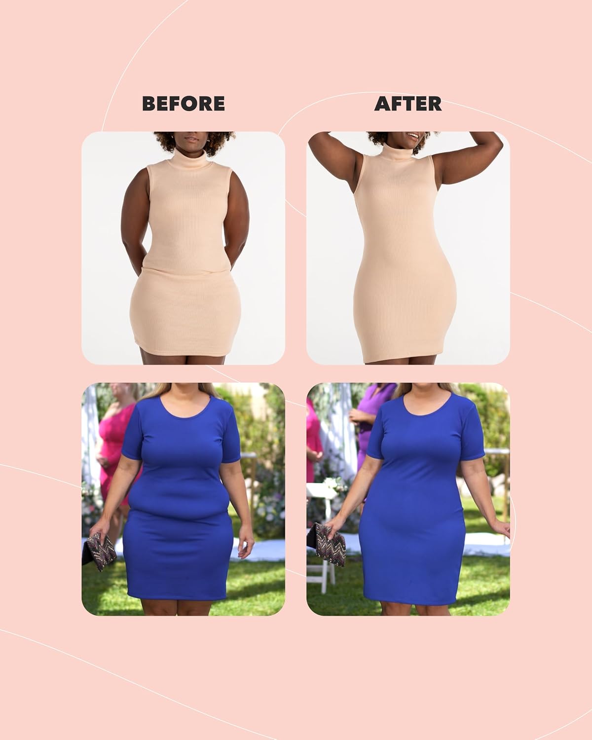 Detalle de SHAPERMINT Shapewear for Women: Seamless Tummy Control Panty