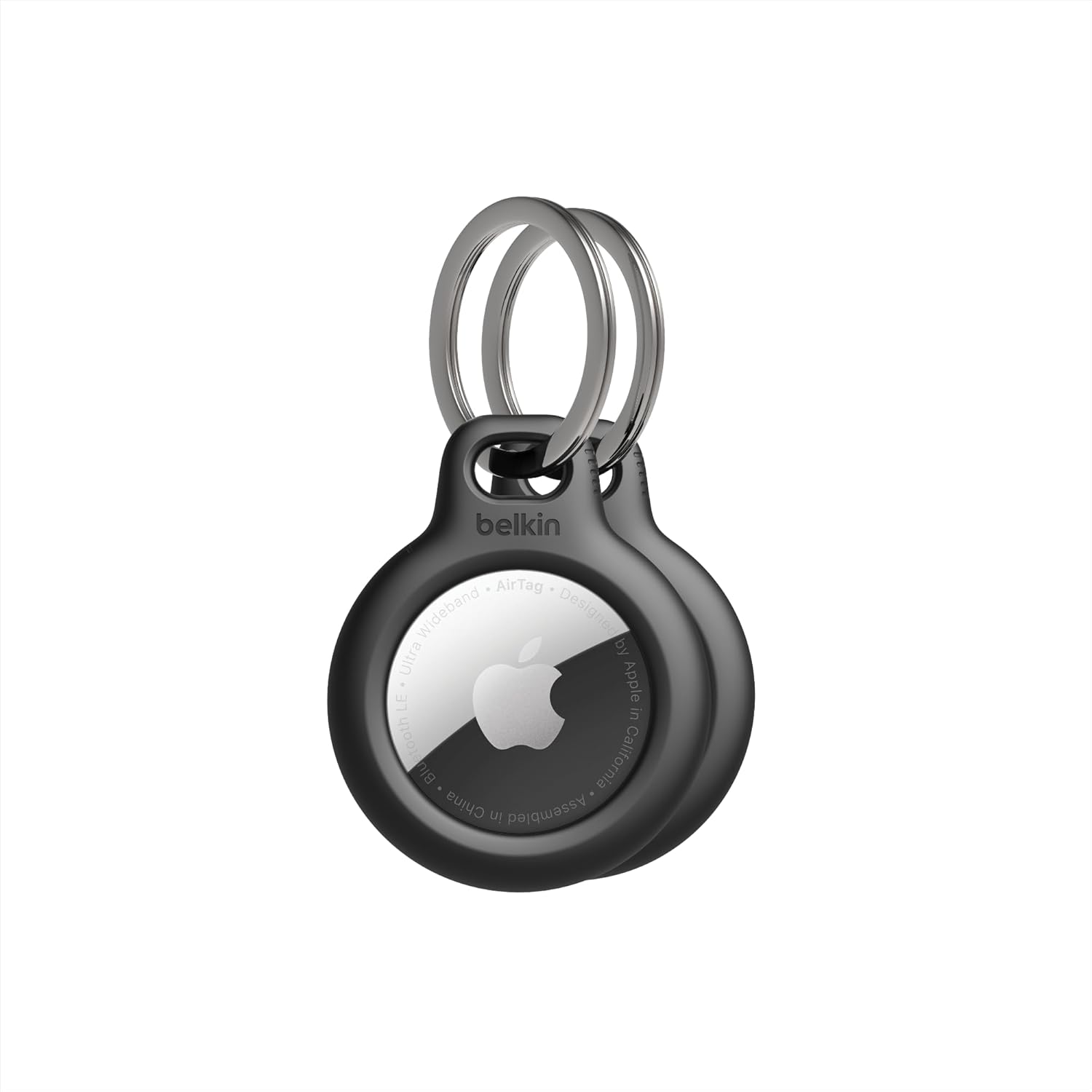 Detalle de Belkin AirTag case with key ring, 2 pack