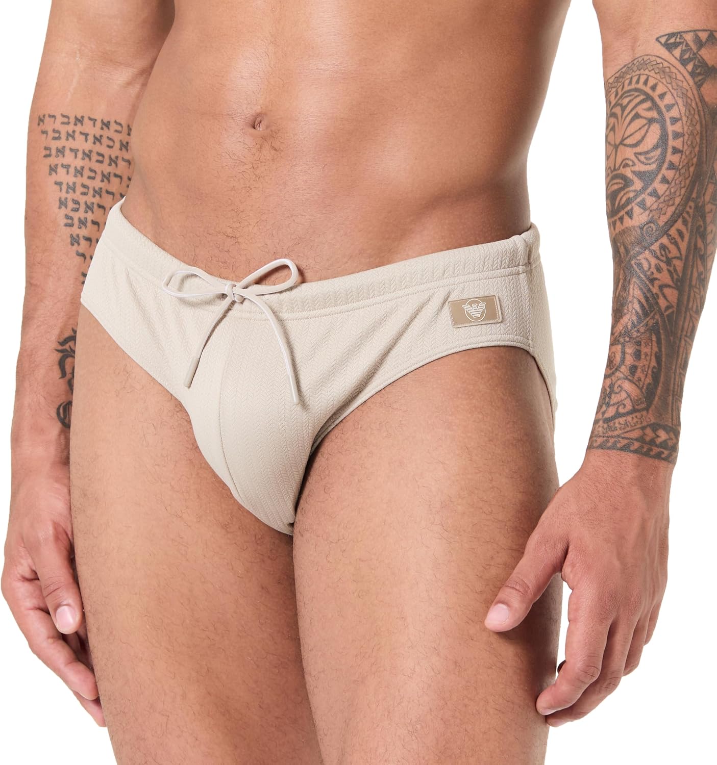 Detalle de Emporio Armani Brief Costume a Slip Uomo: stile sobrio e comfort quotidiano