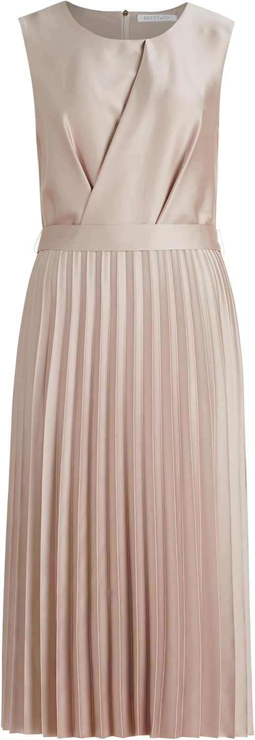Thumbnail 6 de Betty & Co Damen Chiffonkleid 36 Plissee
