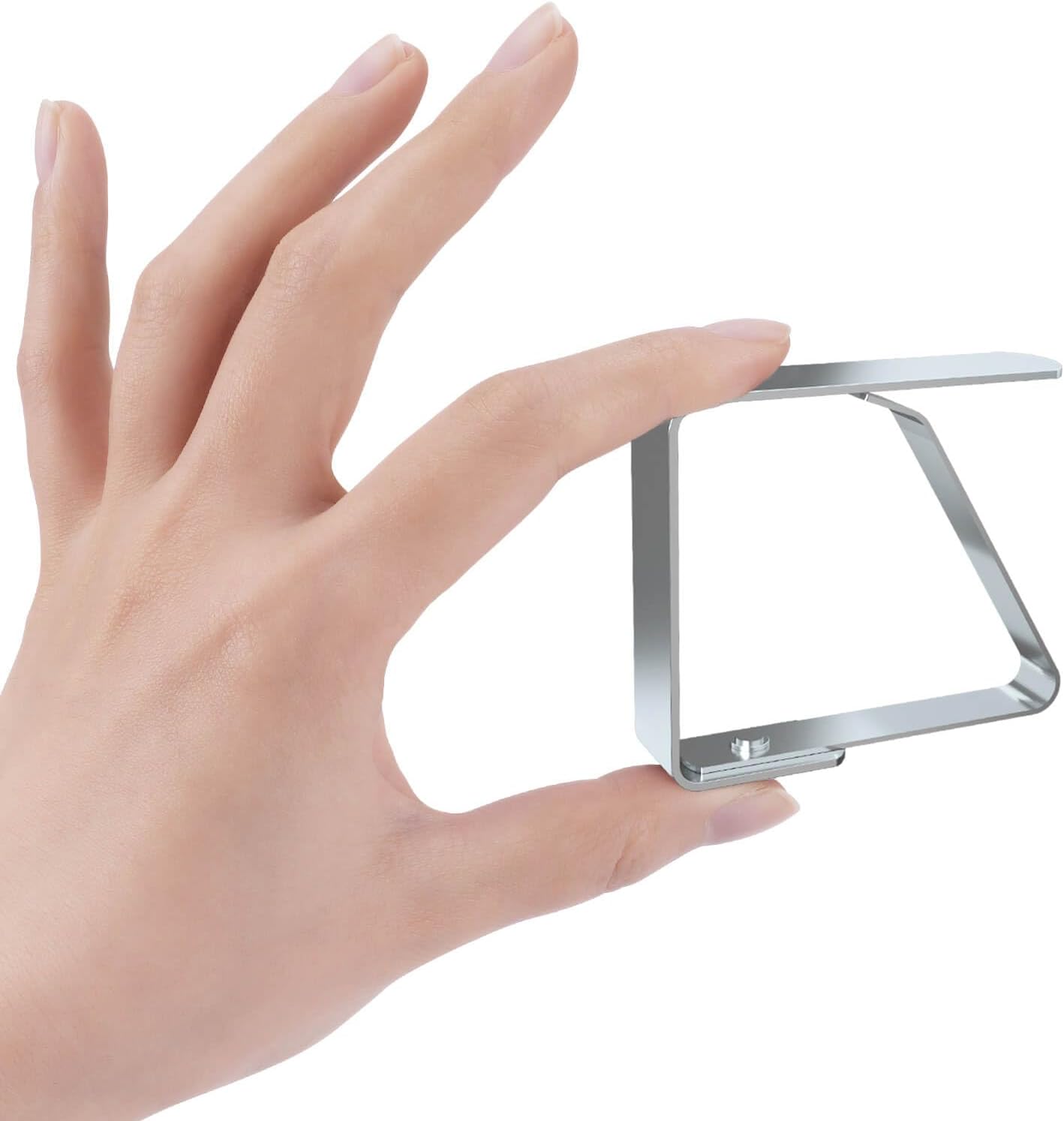 Thumbnail 6 de Blooven Tischtuchklammern aus Edelstahl (6 Stück) für Tischplatten 2,5–4 cm