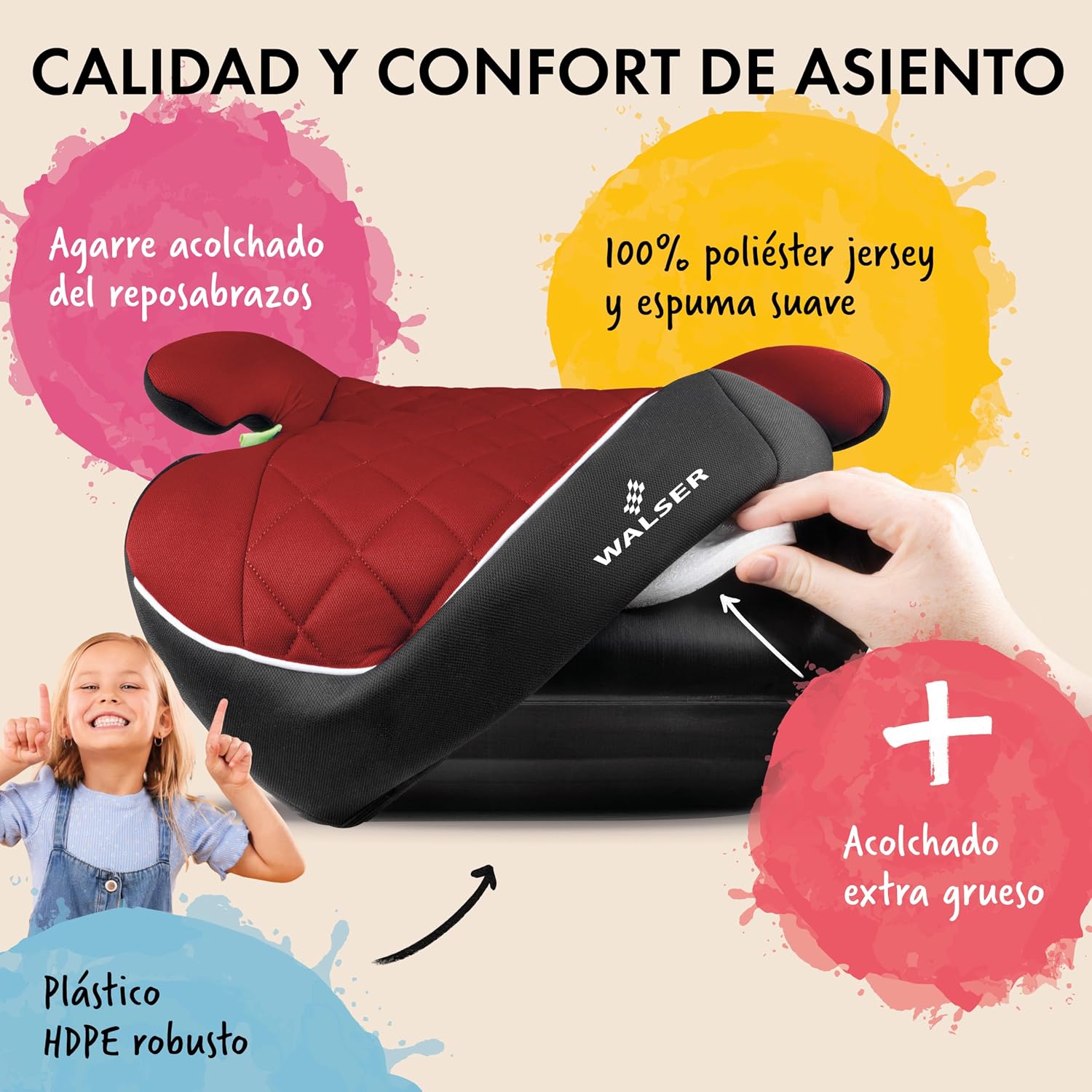 Thumbnail 2 de WALSER Premium asiento elevador infantil coche
