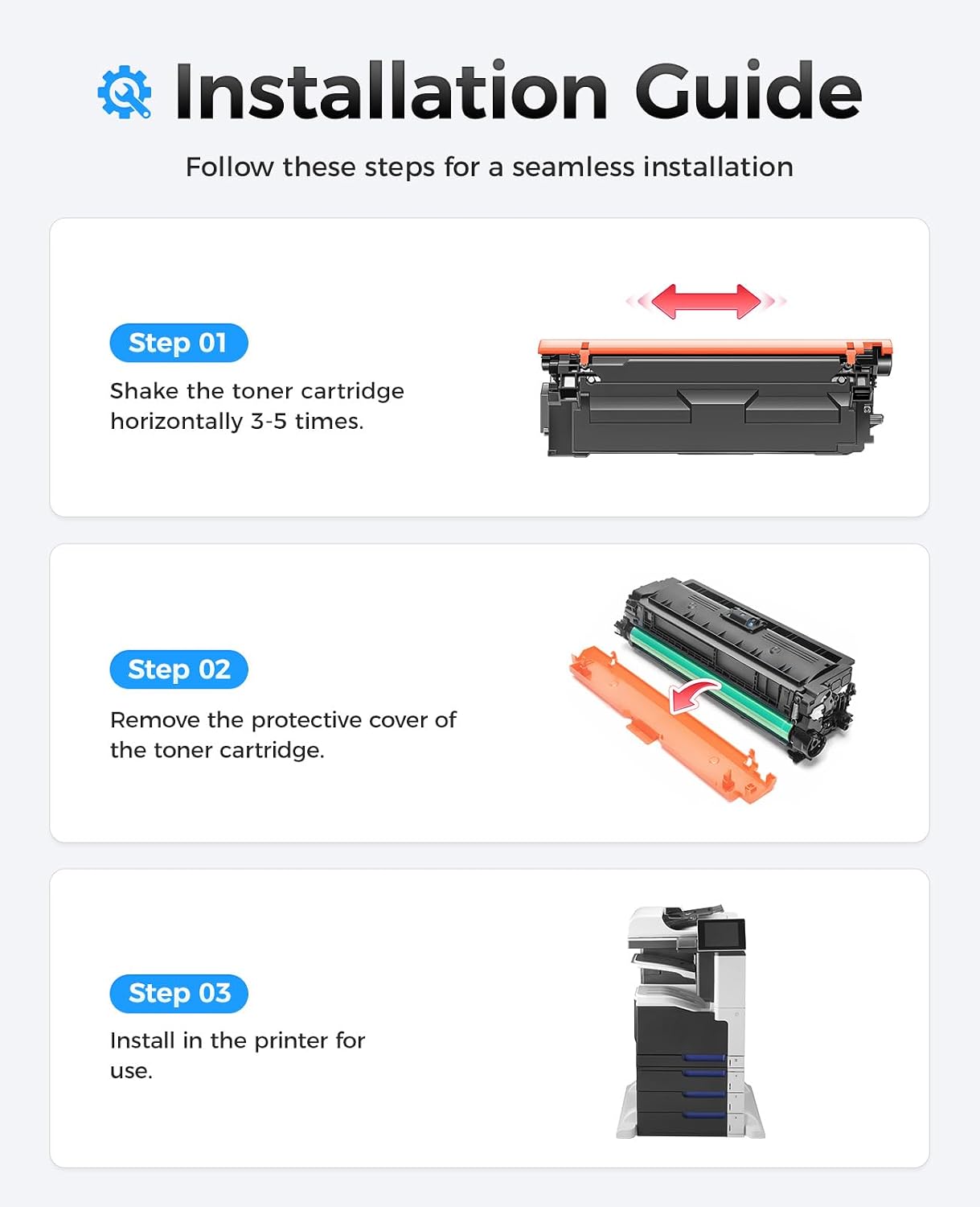 Detalle 2 de HP 651A Toner 4-Pack ⚡