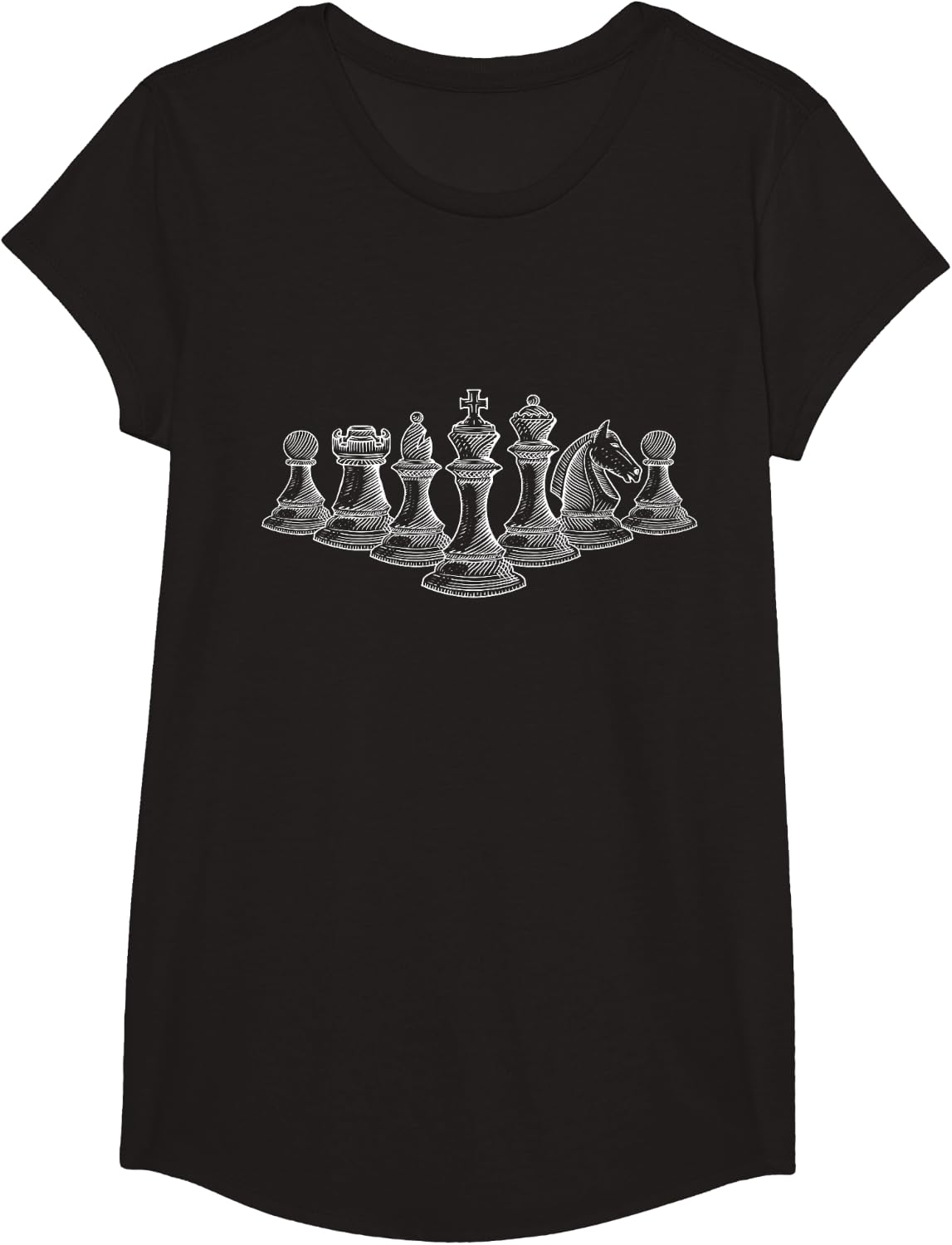 Detalle 2 de T-Shirt échecs vintage rétro pour joueurs