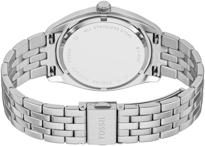 Thumbnail 4 de Fossil Campbell FS6139 Herren Uhr mit 42 mm, silberfarbenem Edelstahl und Mineralglas