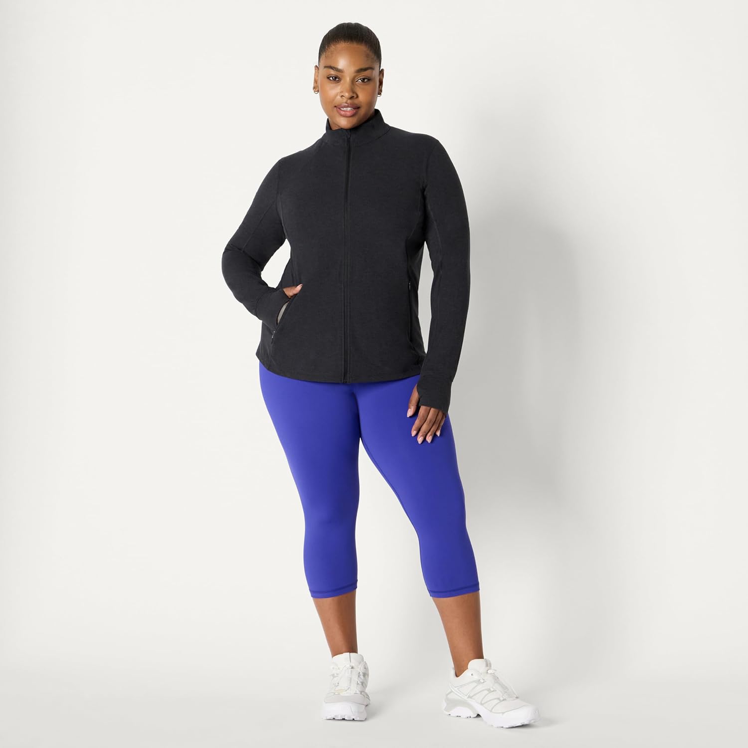 Thumbnail 6 de Amazon Essentials Damen Athletische Weiche Leichte Funktions-Trainings-Joggingjacke – Slim Fit