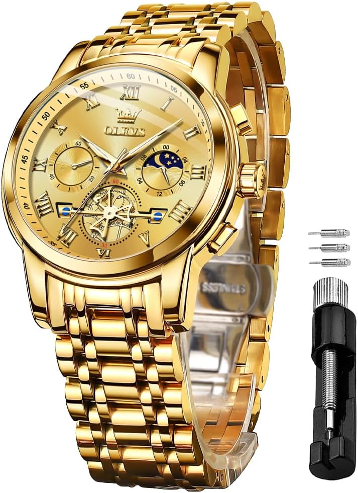 Thumbnail 6 de OLEVS Quarzuhr 42 mm Herren