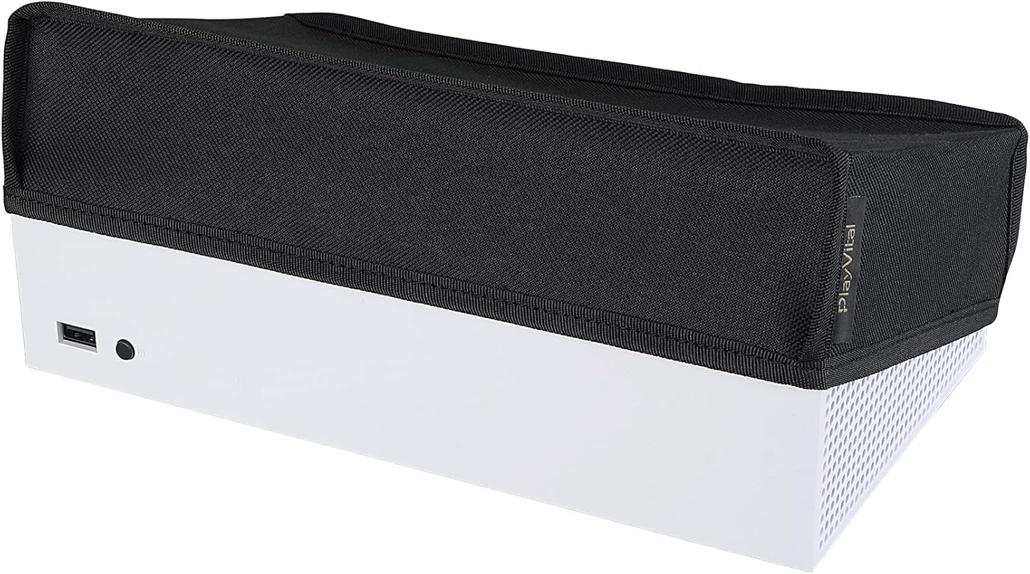 Detalle de PlayVital Black Nylon Dust Cover for Xbox Series S