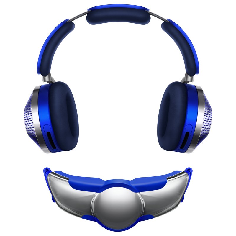 Thumbnail 1 de Dyson Zone Auriculares Inalámbricos con Cancelación de Ruido y Purificador de Aire (Azules)