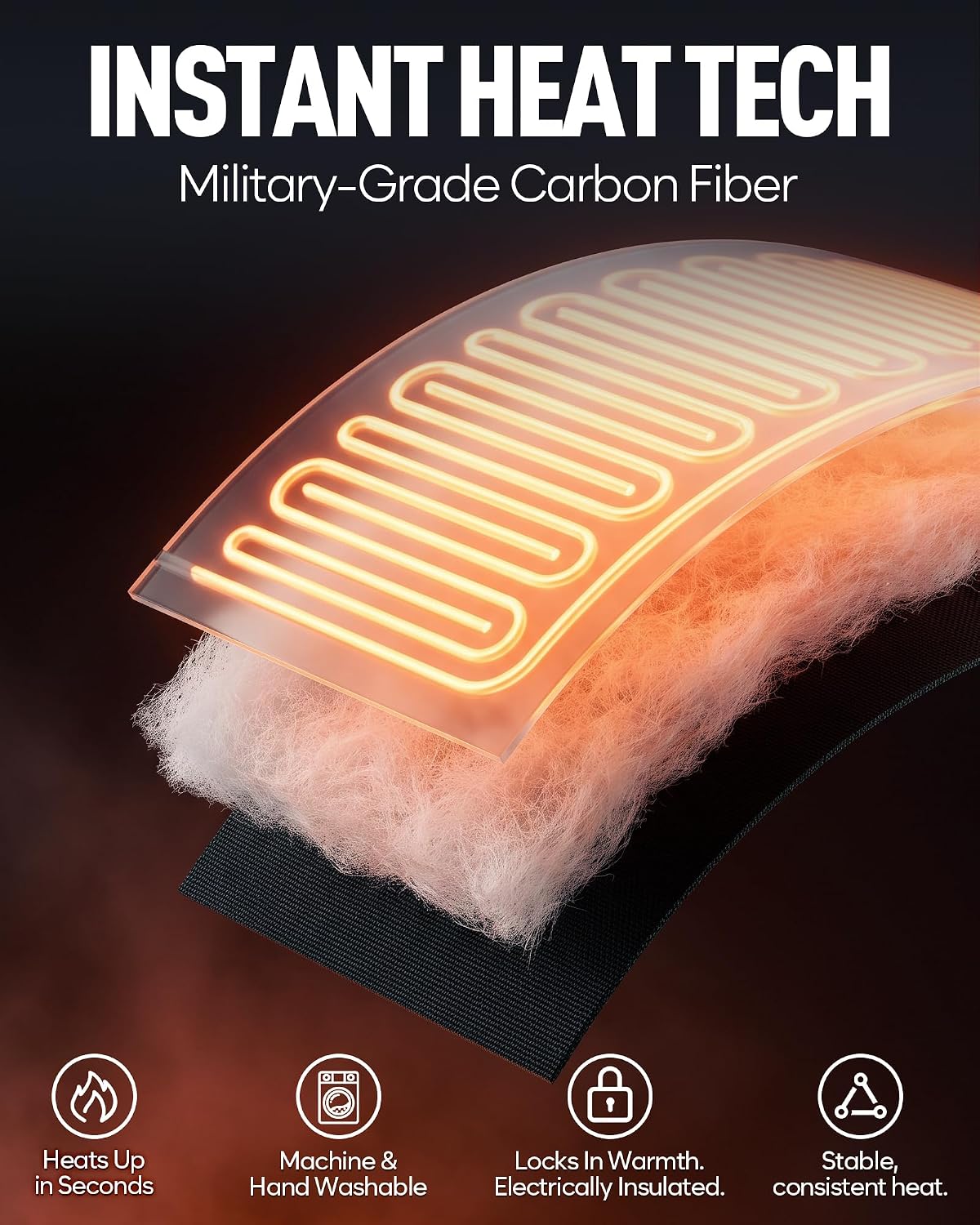 Detalle de Women's Heated Vest, 16000mAh Battery