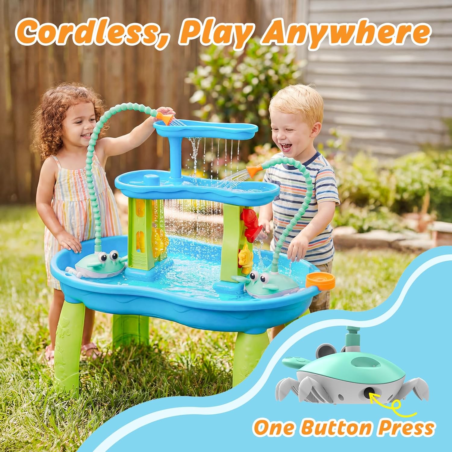 Thumbnail 2 de Crab Water Table Pump (5400mAh Rechargeable) with IP67 Waterproofing and 3 Spray Modes