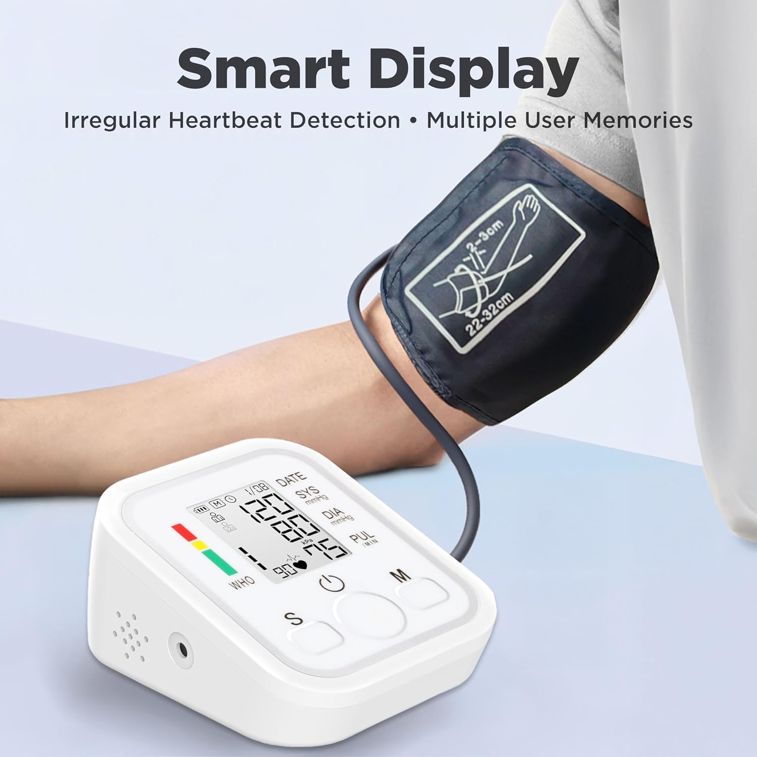 Detalle de Upper Arm Blood Pressure Monitor, Large Cuff