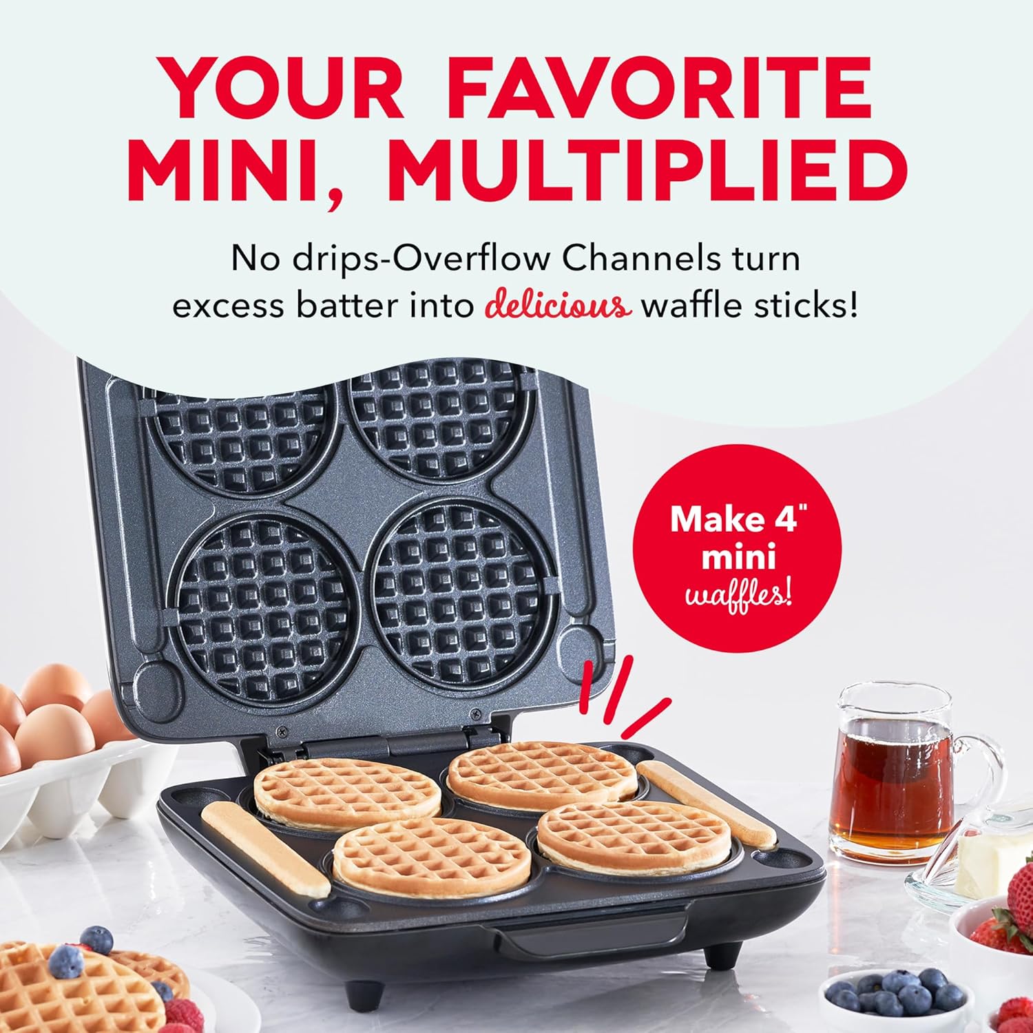 Thumbnail 1 de DASH Dash Multi Mini Waffle Maker