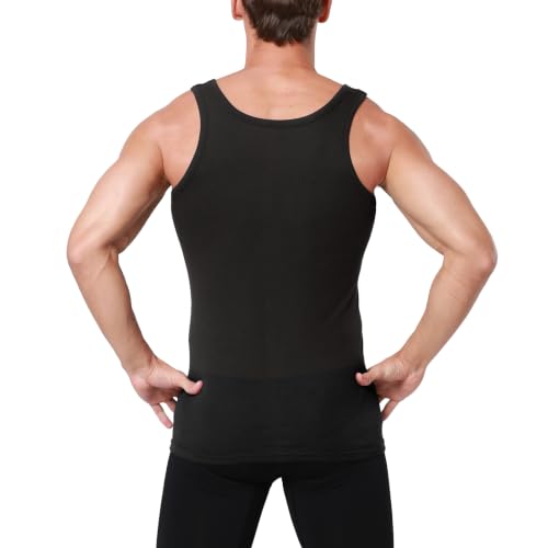 Detalle 2 de Smart Sir Unterhemd Herren 3er/5er Pack – 100% Baumwolle, bequem & atmungsaktiv