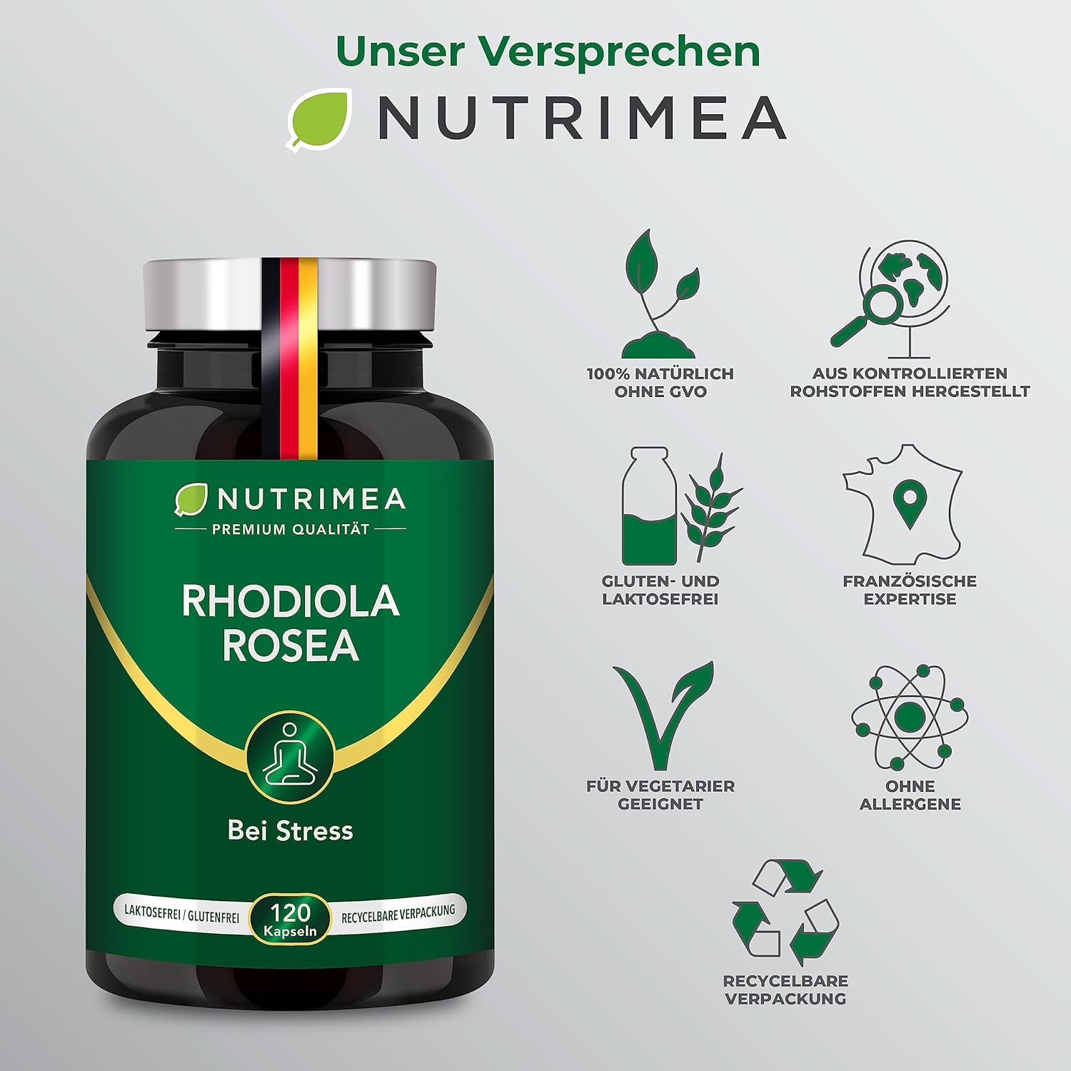 Thumbnail 4 de Rhodiola Rosea Kapseln Hochdosiert 3% Salidrosid