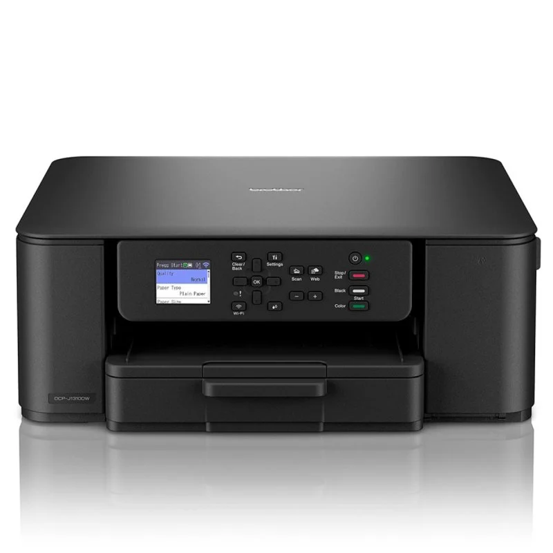Detalle de Brother DCP-J1310DW: Multifuncional de inyección de tinta con WiFi, impresión dúplex y escaneo a color