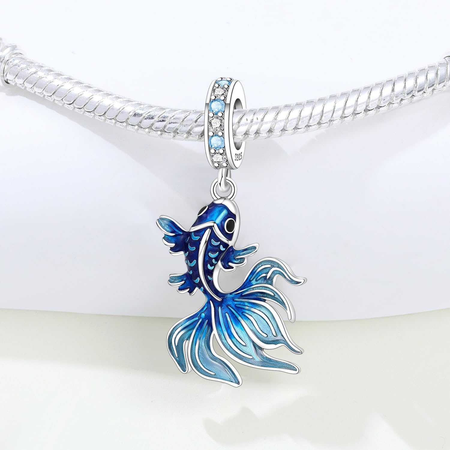 Thumbnail 2 de CYCUFF 925er Sterlingsilber-Anhänger – zeitloser Schmuck für Armbänder und Halsketten