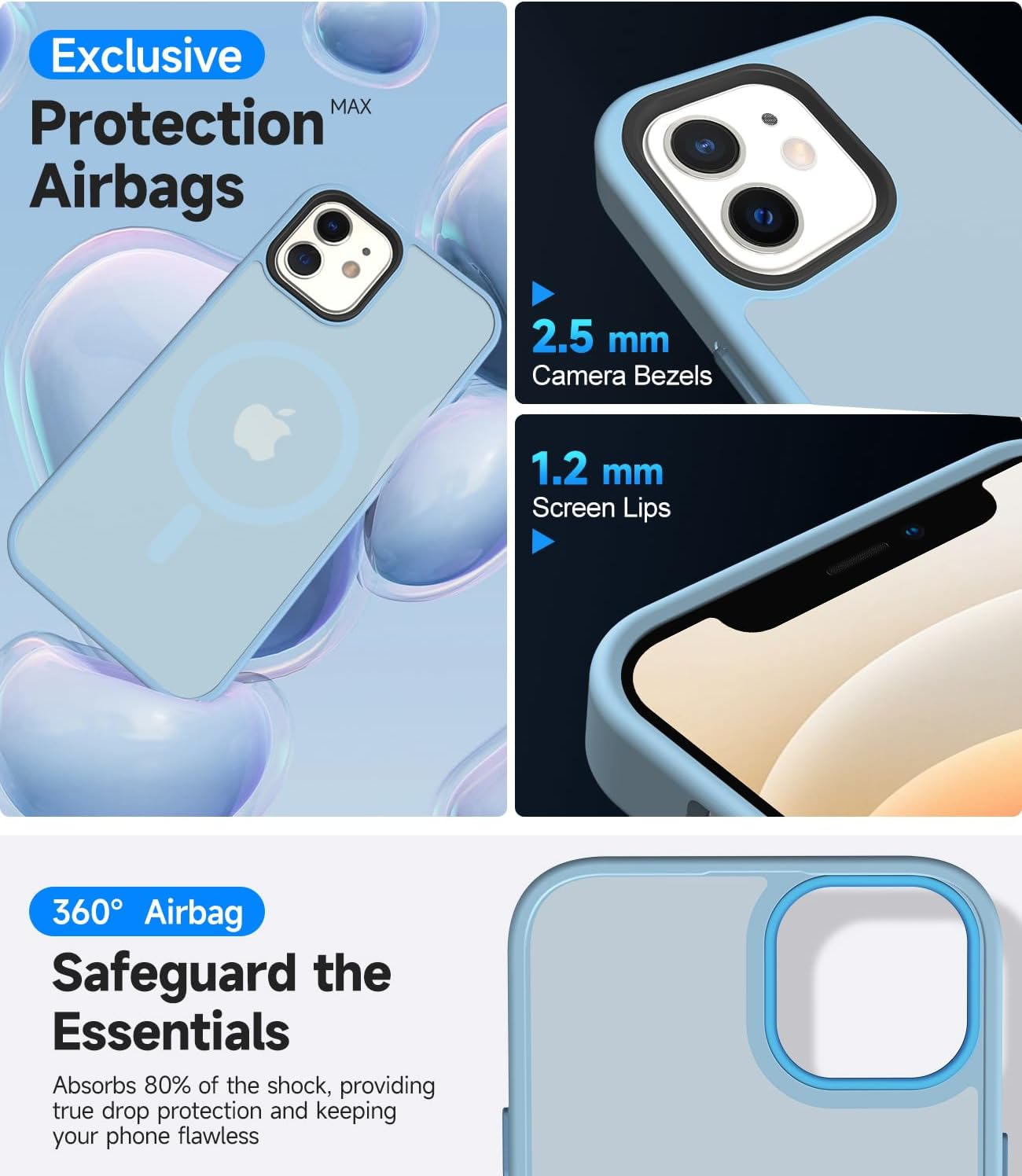 Thumbnail 4 de Mootobo Strong Magnetic Case for iPhone 12/12 Pro (6.1-inch) with MagSafe Compatibility