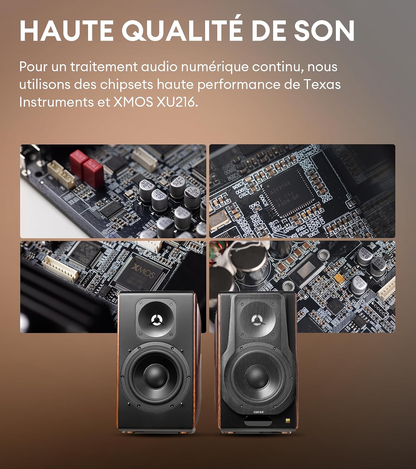 Thumbnail 4 de Edifier S3000MKII enceintes bibliothèque HiFi