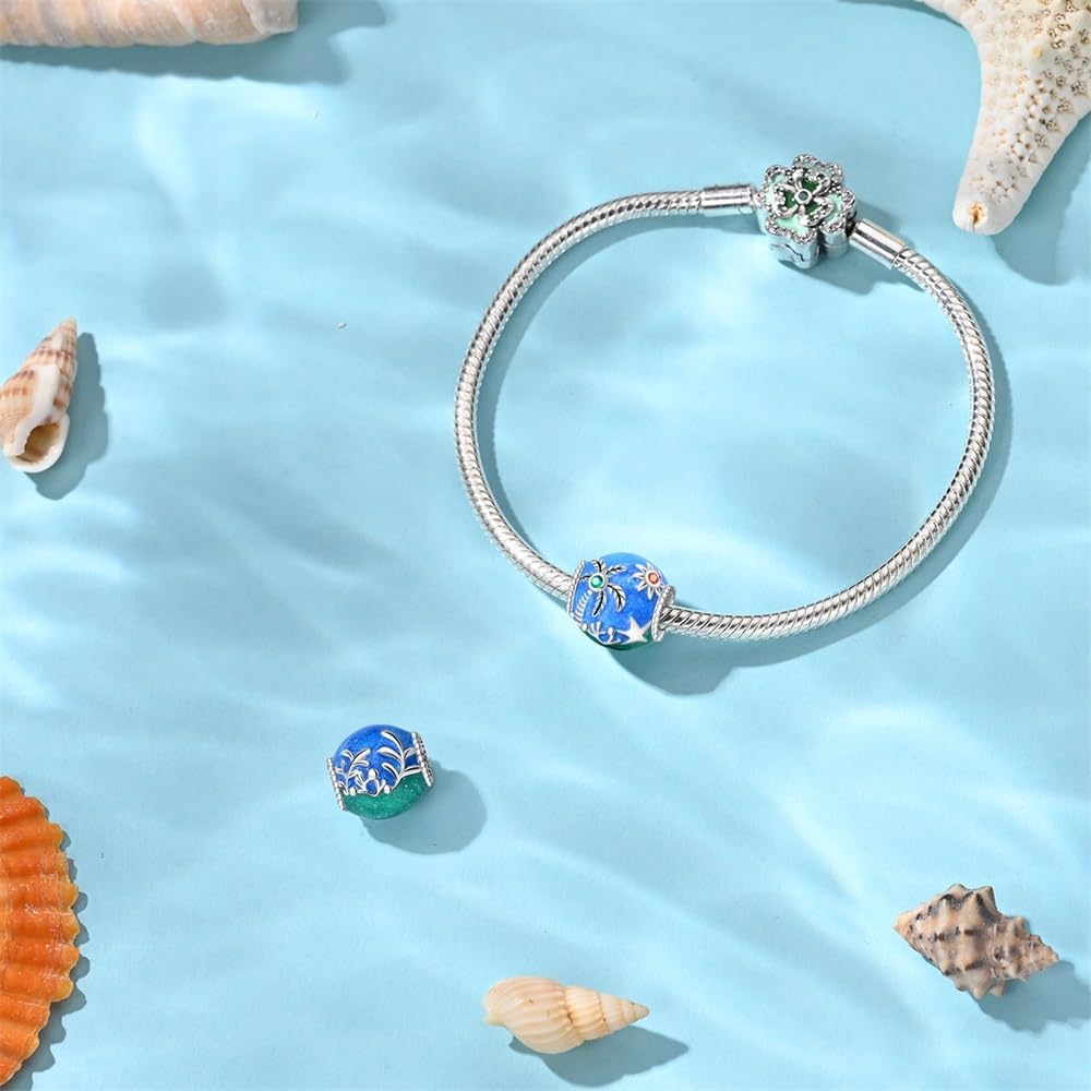 Thumbnail 1 de Pandach Damen Charm Anhänger aus 925 Sterling Silber mit kubischen Zirkonia – für Europäische Armbänder & Ketten