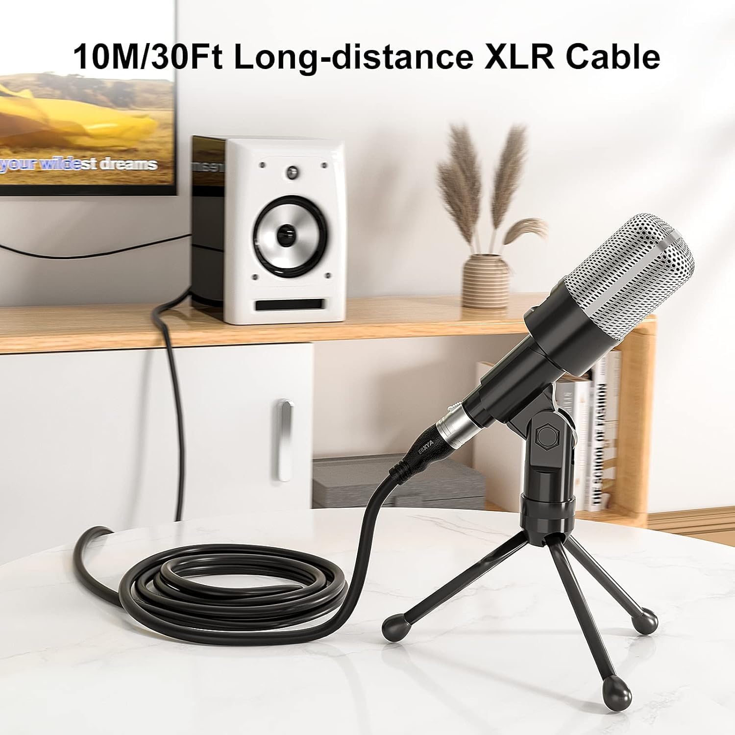 Thumbnail 5 de EBXYA 5M XLR Cable – Balanced Male to Female Patch Lead for Microphones