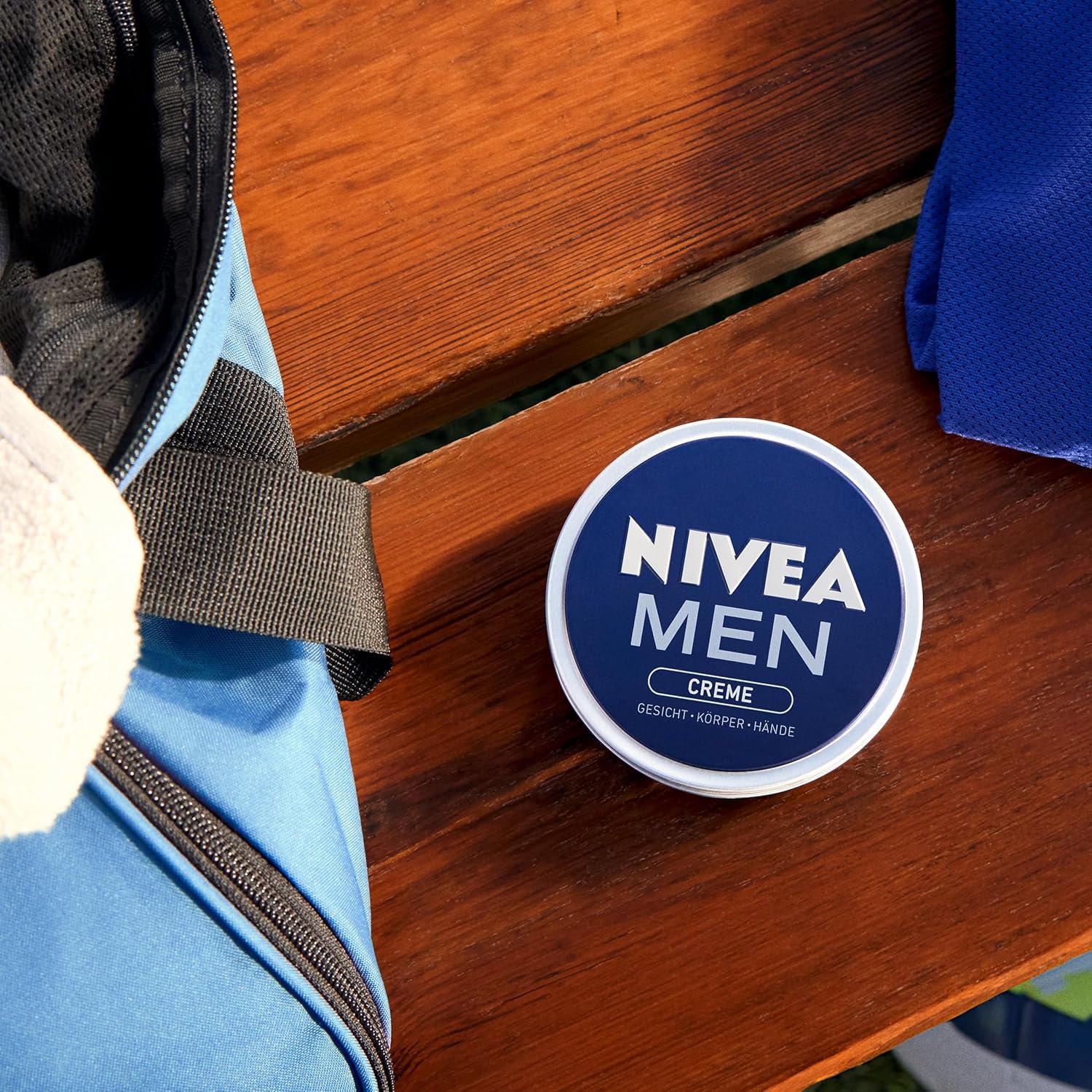 Thumbnail 5 de NIVEA MEN Creme – pflegende Allzweck-Hautcreme mit Vitamin E, für Gesicht, Körper & Hände (150 ml, Packung mit 3)