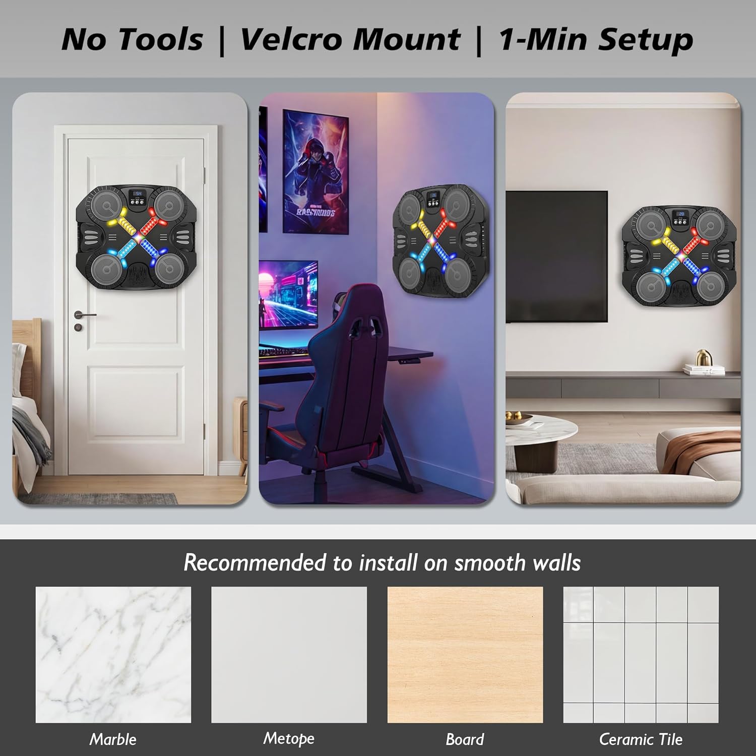 Thumbnail 5 de Music Boxing Machine Wall Mount Target