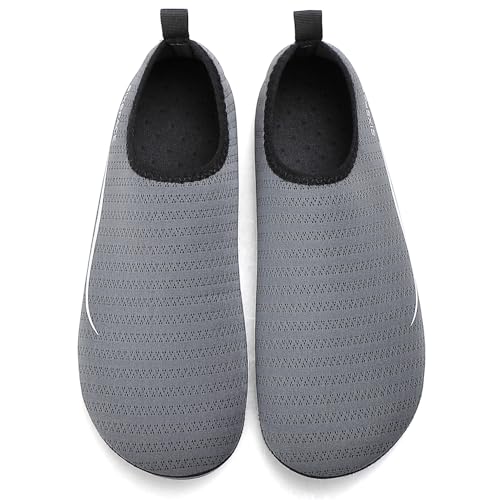 Thumbnail 7 de Sixspace Badeschuhe Damen/Unisex Grau 38 EU – Wasserschuhe mit rutschfester Sohle