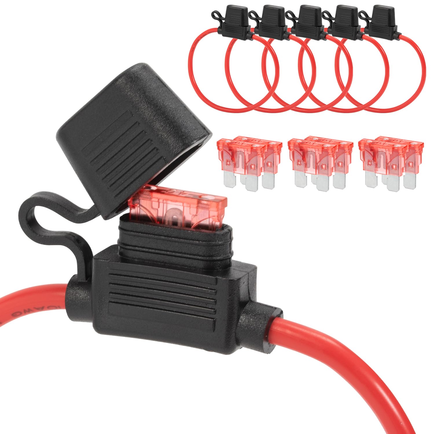 AOGEWON Inline Fuse Holder 10AWG