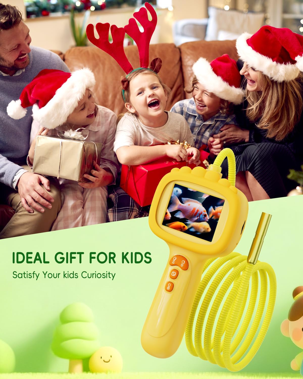 Thumbnail 6 de Borescope Snake Camera for Kids with Light