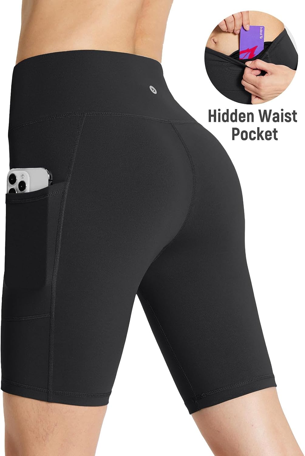 Detalle de Baleaf Women's 8" Biker Shorts ⚙