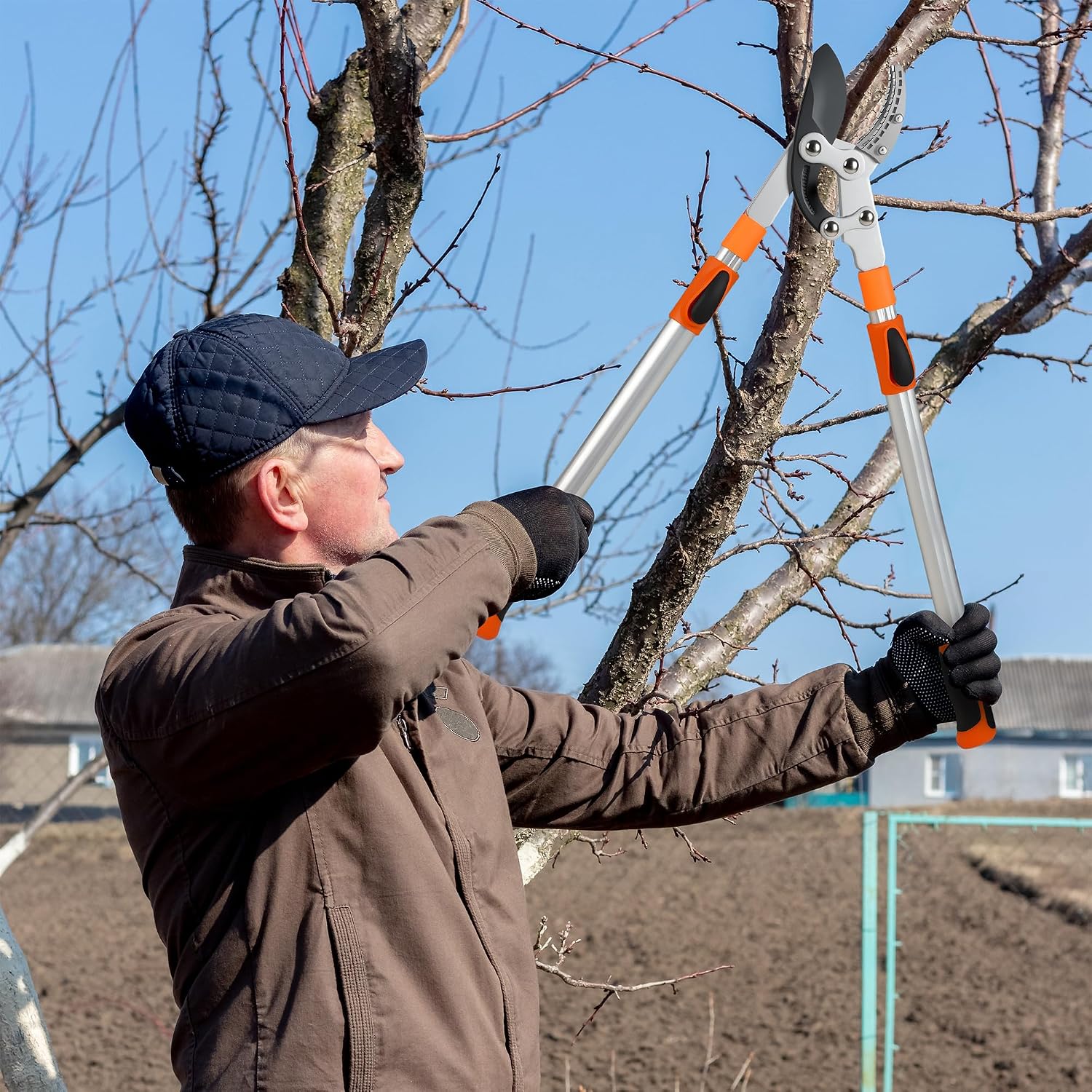 Thumbnail 6 de Telescopic Loppers 70–95cm with SK5 Blade and Teflon Coating – Heavy Duty Tree Pruner