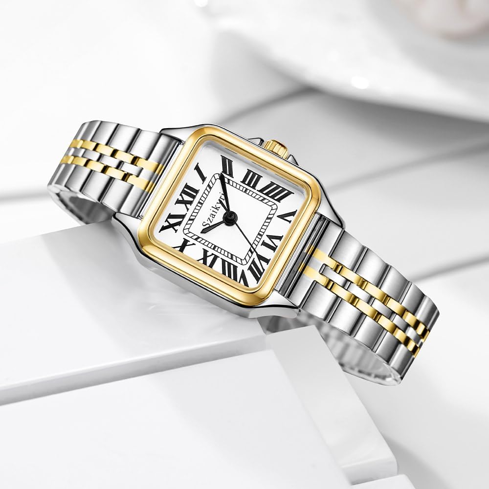 Thumbnail 6 de Montre Szaikyri Classique Carrée pour femme à chiffres romains