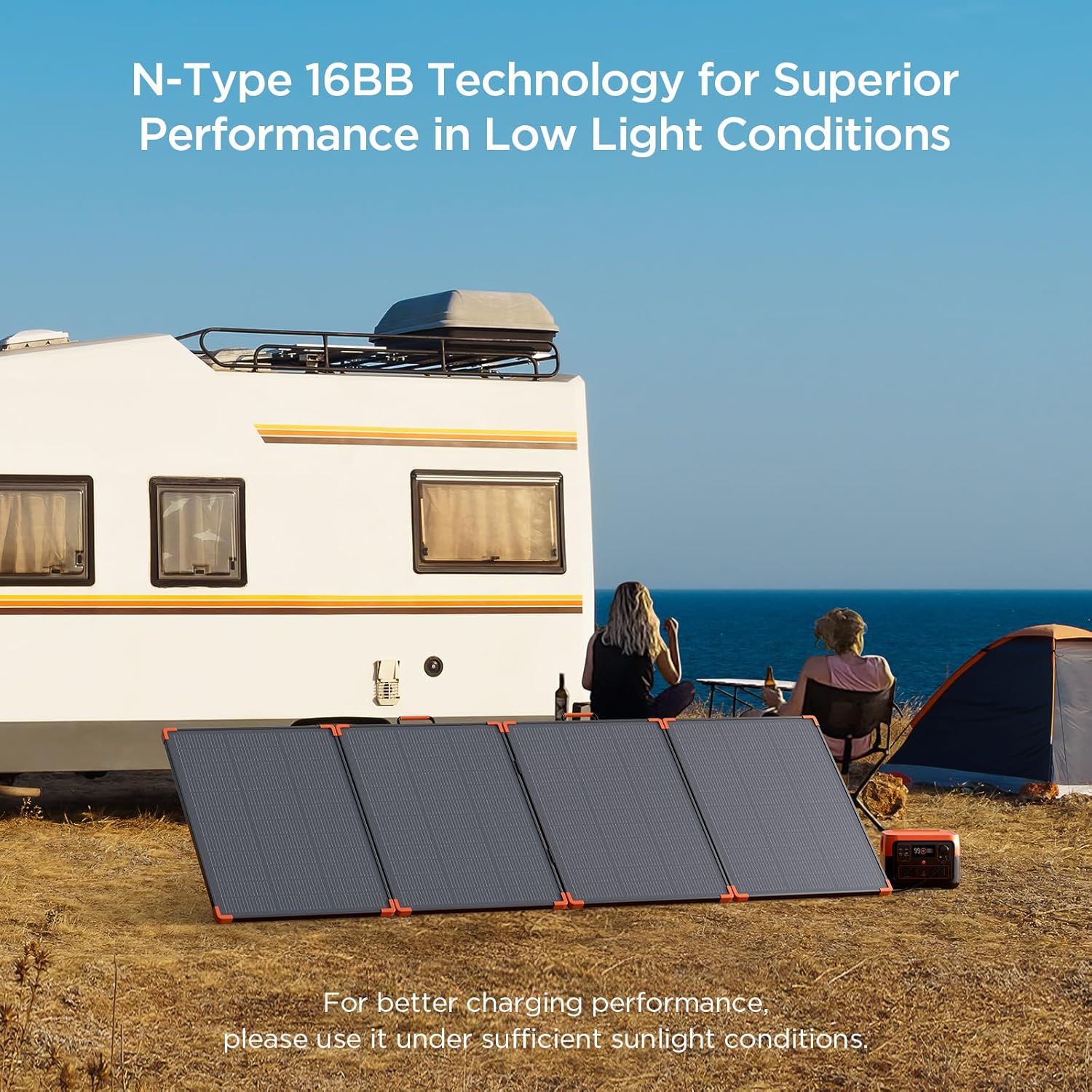 Thumbnail 4 de ZOUPW 350W Portable Solar Panel 43V ⚡📦📱📷