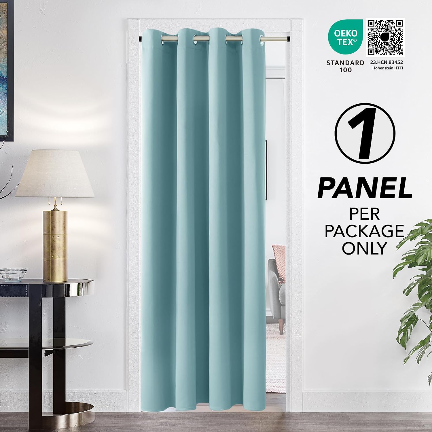 Detalle 2 de Deconovo Blackout Curtain, 52W x 84L