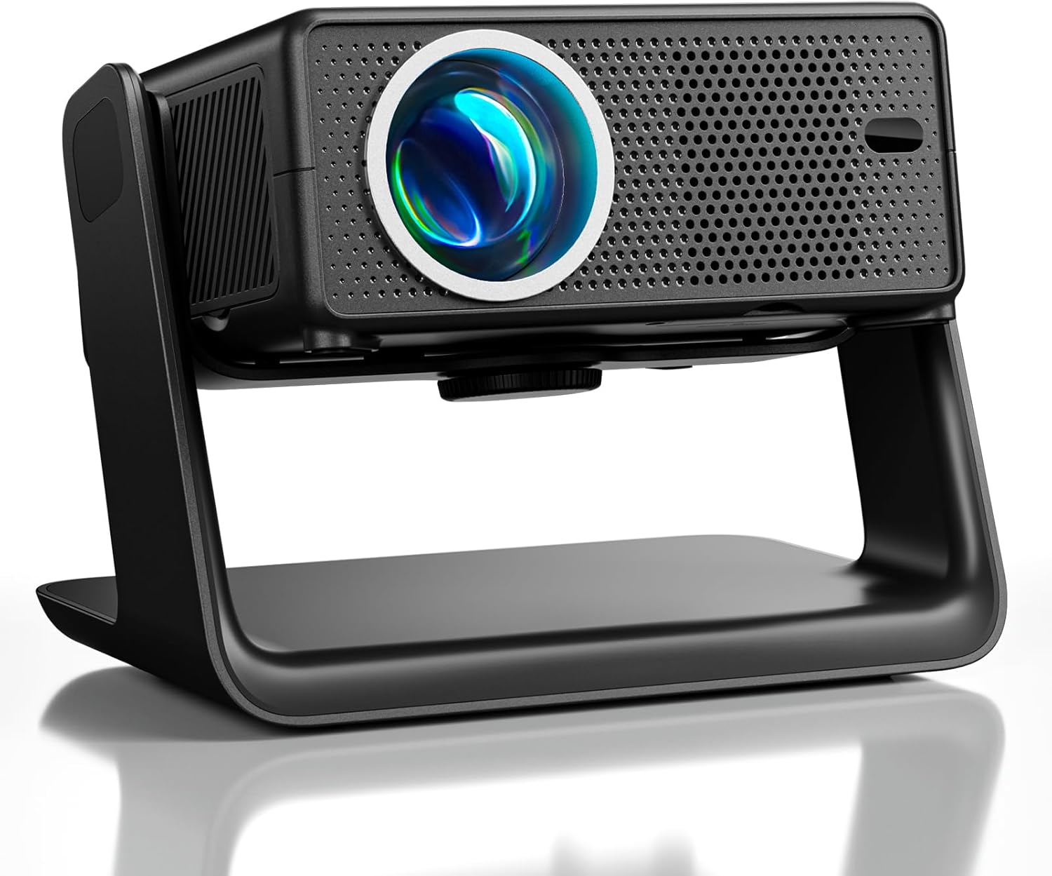 Thumbnail 3 de Beamer mit Netflix-Kompatibilität, 28000 Lumen – Mini 4K Beamer mit WLAN 6, Bluetooth, 4D Keystone und elektrischem Fokus
