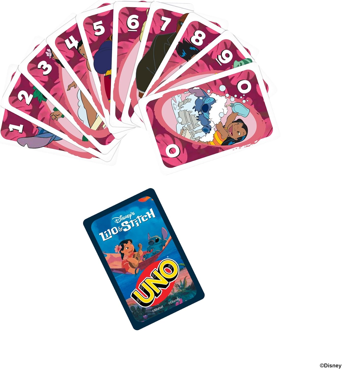 Detalle 2 de Mattel UNO Lilo et Stitch, JCC10