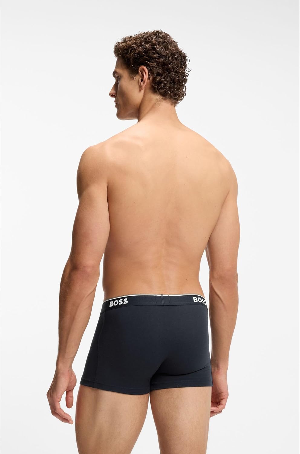 Detalle de BOSS Trunk 3P Power Caleçon Boxeur Open Blue480, M Homme