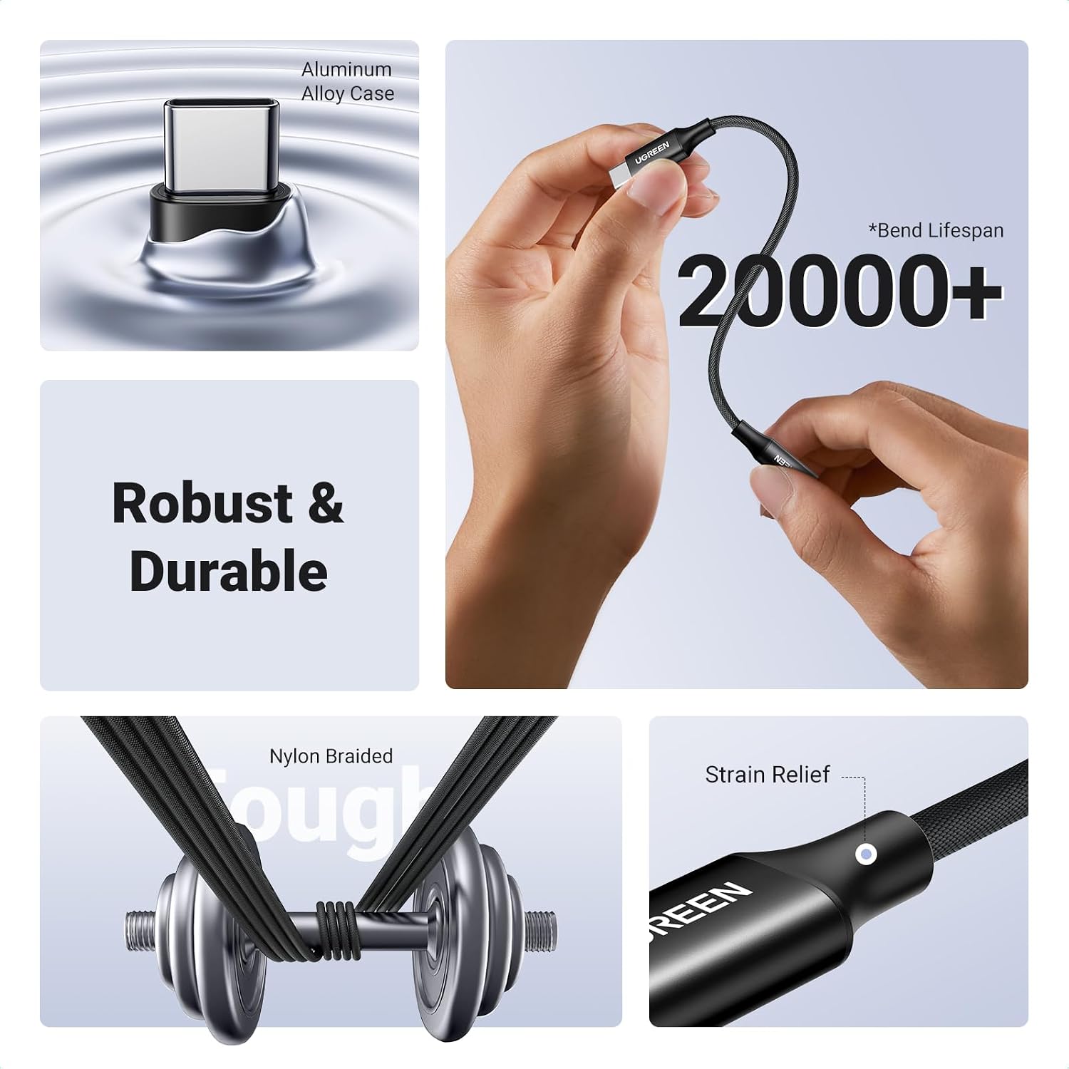 Thumbnail 6 de UGREEN USB‑C to 3.5mm DAC Hi‑Fi Adapter for iPhone / Galaxy
