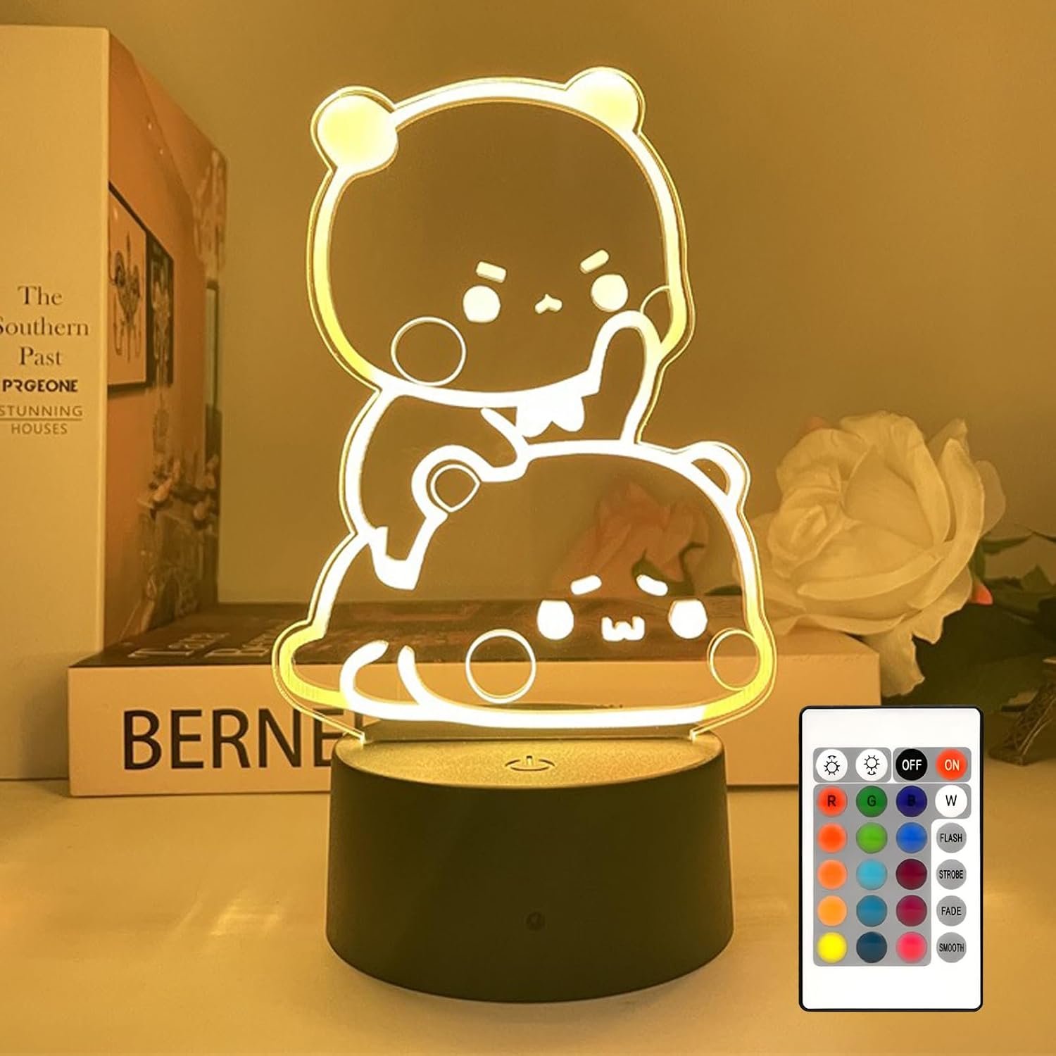 Detalle de Scyagolila Bear-Shaped 3D Night Light