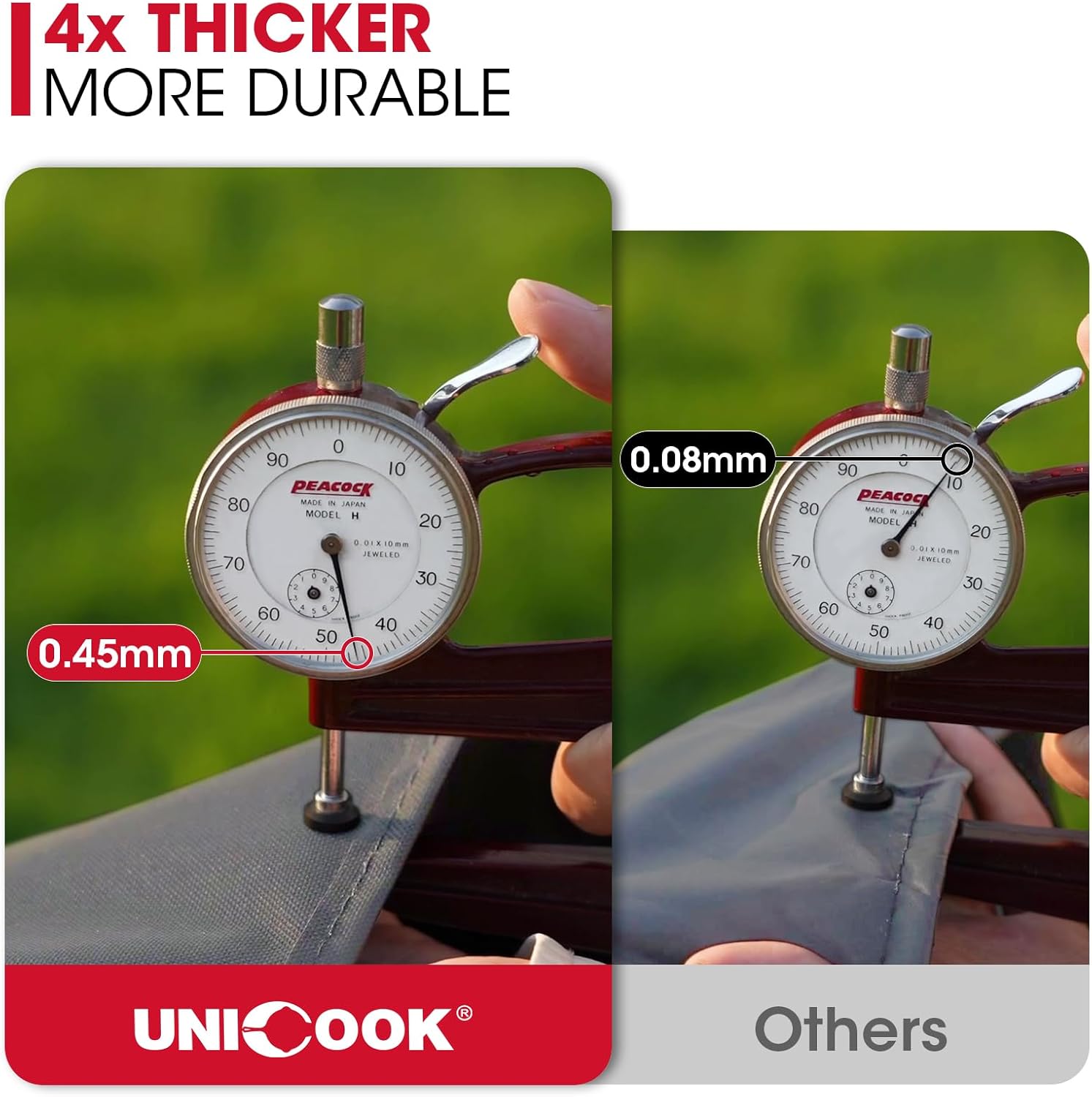 Thumbnail 3 de Unicook BBQ Grill Cover, 60-Inch