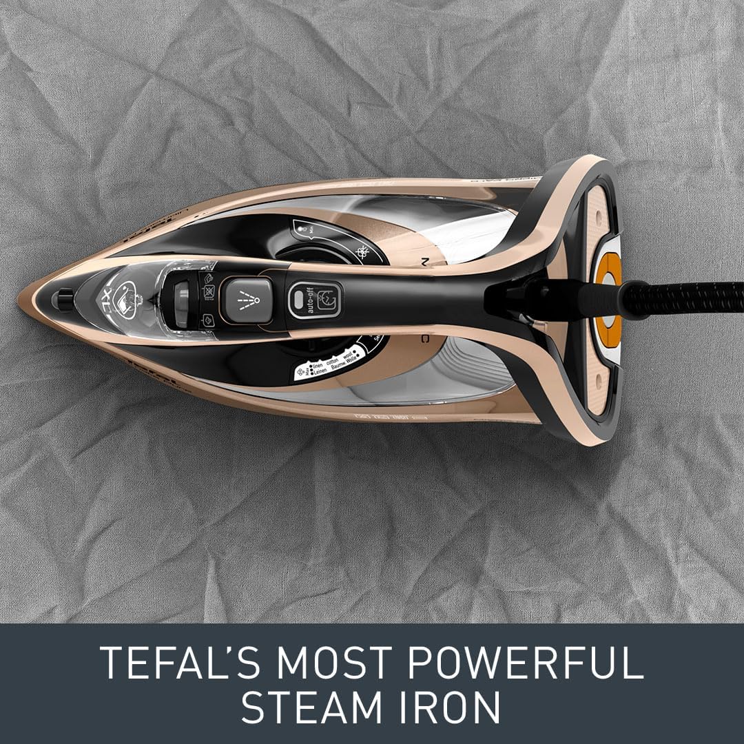 Detalle de Tefal Ultimate Pure Steam Iron FV9854G0 (3100W) with 300g/min steam burst