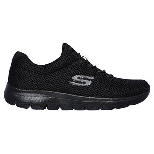 Detalle de Skechers Womens Summits Artistry Chic Sneaker – Black (UK 5)